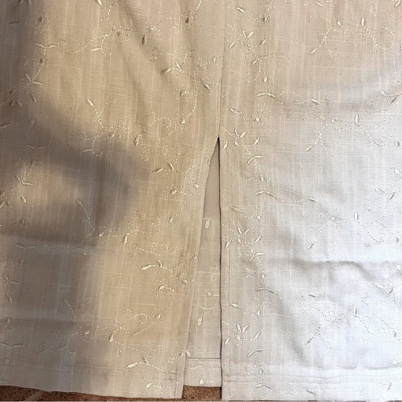 Linen/Rayon Blend Maxi Dress - Picture 4 of 6